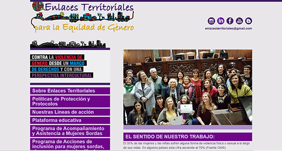 Enlaces territoriales para la equidad de gnero